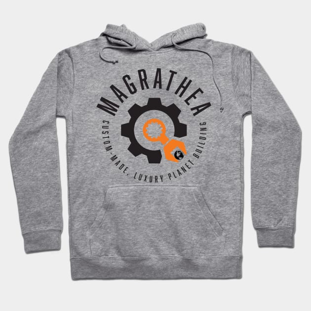 Magrathea Hoodie by MindsparkCreative